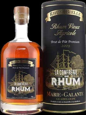 Bouteille de spiritueux : La Confrérie du Rhum de la marque Bielle