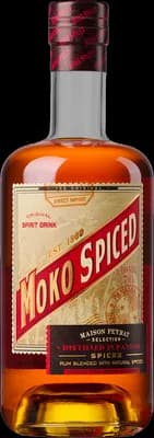 Bouteille de spiritueux : Spiced de la marque Moko