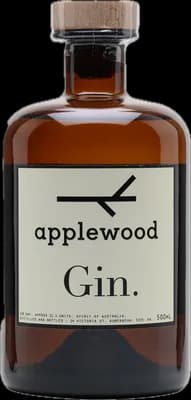 Bouteille de spiritueux : Gin de la marque Applewood
