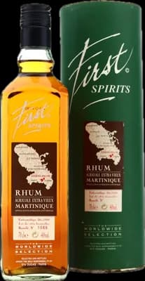 Bouteille de spiritueux : First Spirits Martinique Rhum Agricole de la marque Dugas