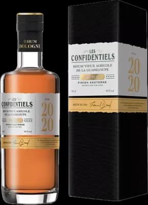 Bouteille de spiritueux : Les Confidentiels Finish Sauternes 2020 de la marque Bologne