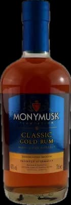 Bouteille de spiritueux : Classic Gold Rum de la marque Monymusk