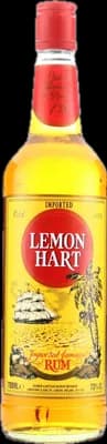 Bouteille de spiritueux : Imported Jamaica Rum de la marque Lemon Hart & Son