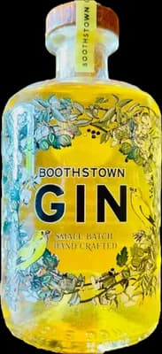 Bouteille de spiritueux : Peach Melba Gin de la marque Boothstown