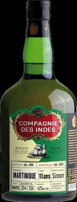 Bouteille de spiritueux : Martinique de la marque Distillerie du Simon