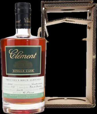 Bouteille de spiritueux : Vanille Intense de la marque Clément