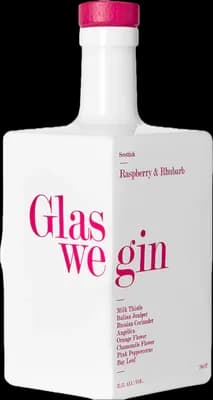 Bouteille de spiritueux : Raspberry & Rhubarb de la marque Glaswegin