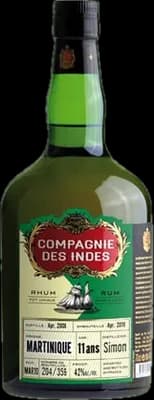 Bouteille de spiritueux : Martinique 11 Ans - Single Cask de la marque Compagnie des Indes