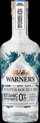 Bouteille de spiritueux : Juniper Double Dry de la marque Warner's