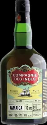 Bouteille de spiritueux : Jamaica de la marque Multi Distilleries