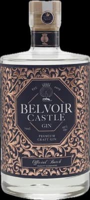 Bouteille de spiritueux : Gin de la marque Belvoir 
