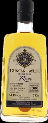 Bouteille de spiritueux : Single Cask Rum de la marque Long Pond