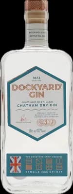 Bouteille de spiritueux : Chatham Dry Gin de la marque Dockyard
