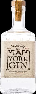 Bouteille de spiritueux : London Dry de la marque York Gin