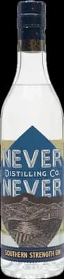 Bouteille de spiritueux : Southern Strength Gin de la marque Never Never 