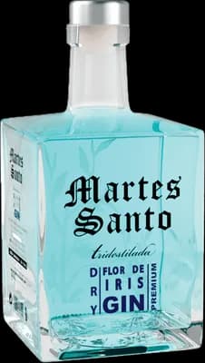 Bouteille de spiritueux : Gin Flor De Iris Ginebra Premium Tridestilada de la marque Martes Santo