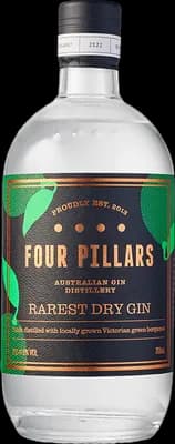 Bouteille de spiritueux : Rarest Dry Gin (Bergamot) de la marque Four Pillars