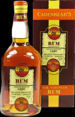 Bouteille de spiritueux : GMBV de la marque Cadenheads