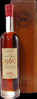 Bouteille de spiritueux : HSE Grande Reserve 1960 de la marque Habitation Saint-Étienne