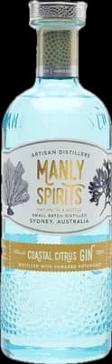 Bouteille de spiritueux : Coastal Citrus Gin de la marque Manly Spirits
