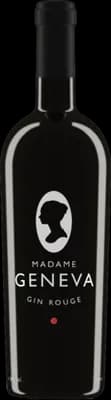 Bouteille de spiritueux : Gin Rouge de la marque Madame Geneva