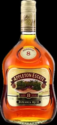 Bouteille de spiritueux : Reserve 8 Years de la marque Appleton Estate