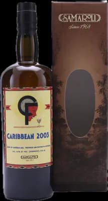 Bouteille de spiritueux : Caribbean Rum de la marque Samaroli