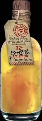 Bouteille de spiritueux : Breiz'île Collection - Gingembre de la marque Breiz’île