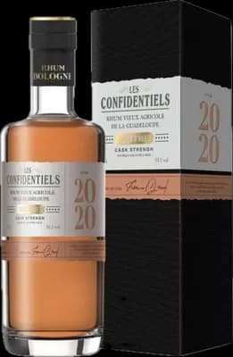 Bouteille de spiritueux : Les Confidentiels Cask Strength 2020 de la marque Bologne