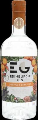 Bouteille de spiritueux : Orange & Basil Gin de la marque Edinburgh