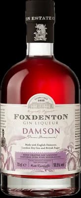Bouteille de spiritueux : Damson Gin Liqueur de la marque Foxdenton