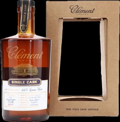 Bouteille de spiritueux : Single Cask de la marque Clément