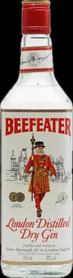 Bouteille de spiritueux : London Dry Gin 1980 de la marque undefined