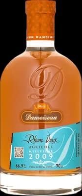 Bouteille de spiritueux : Rhum Vieux Millésime 2009 Overproof de la marque Damoiseau