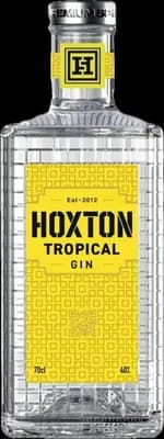 Bouteille de spiritueux : Tropical Gin de la marque Hoxton