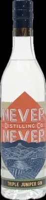 Bouteille de spiritueux : Triple Juniper Gin de la marque Never Never 