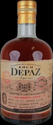 Bouteille de spiritueux : Cask Strength de la marque Depaz