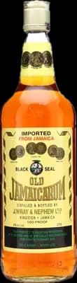 Bouteille de spiritueux : Black Seal Old de la marque J. Wray & Nephew LTD.