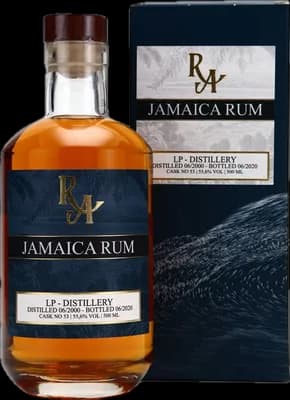 Bouteille de spiritueux : Jamaica Rum de la marque Long Pond