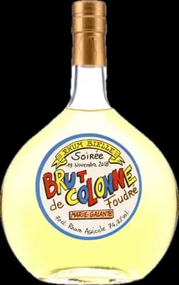 Bouteille de spiritueux : Brut de Colonne Foudre de la marque Bielle