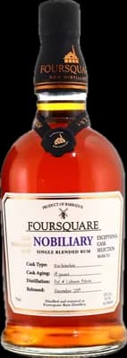 Bouteille de spiritueux : Exceptional Cask Selection XII Nobiliary de la marque Foursquare