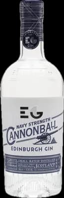 Bouteille de spiritueux : Cannonball Navy Strength Dry Gin de la marque Edinburgh