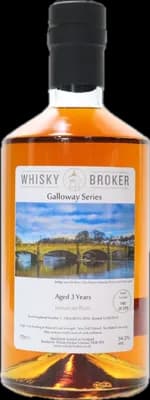 Bouteille de spiritueux : Galloway Series de la marque Whiskybroker