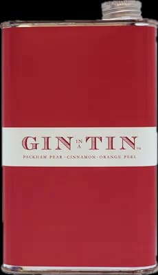 Bouteille de spiritueux : No. 14 - Packham Pear, Cinnamon & Orange Peel de la marque Gin In A Tin