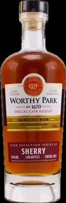 Bouteille de spiritueux : Special Cask Release #3 Sherry de la marque Worthy Park
