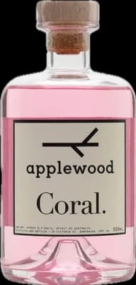 Bouteille de spiritueux : Coral Gin de la marque Applewood