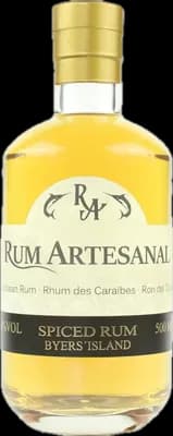 Bouteille de spiritueux : Spiced Rum Byers' Island de la marque Rum Artesanal