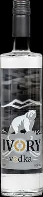 Bouteille de spiritueux : Ivory Vodka de la marque Ivory Vodka