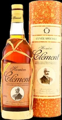 Bouteille de spiritueux : Homère  Cuvée Spéciale de la marque Clément