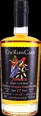 Bouteille de spiritueux : Jamaica de la marque Hampden